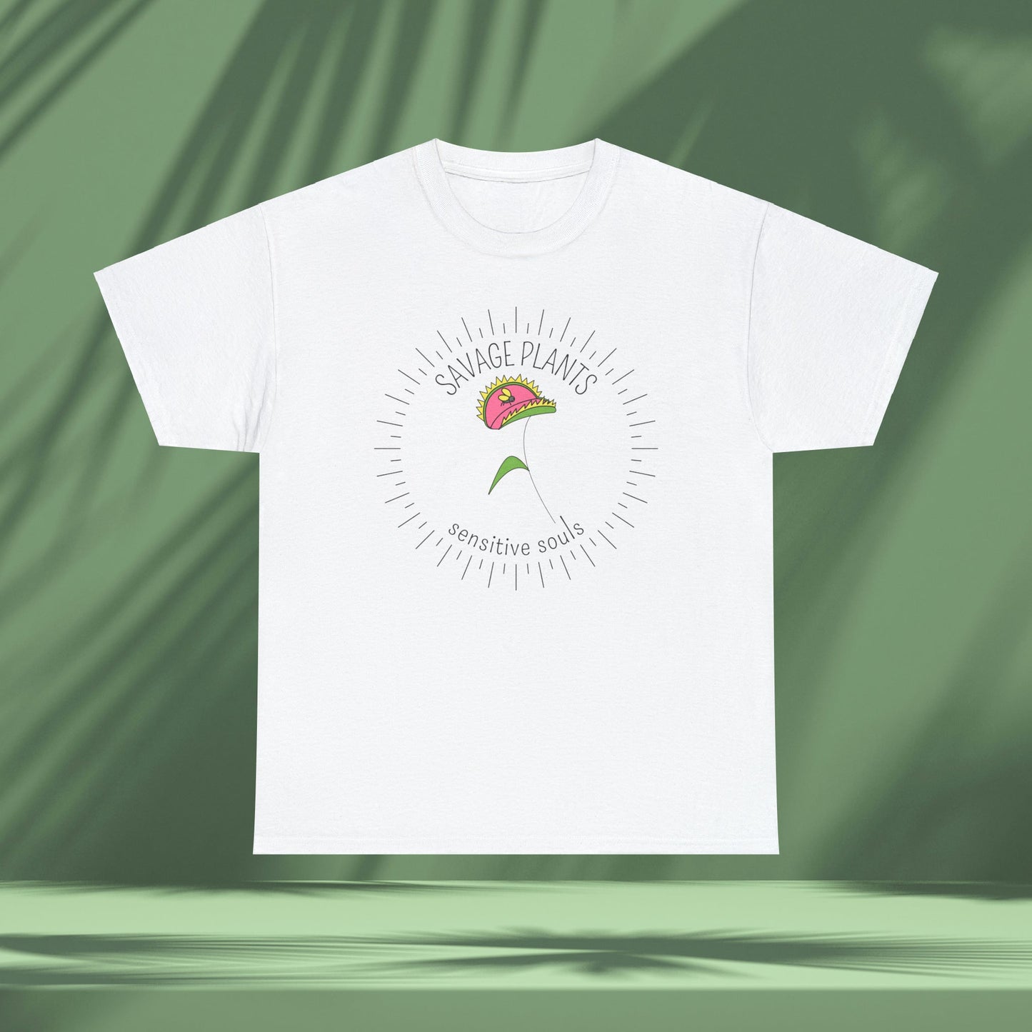 Savage Plants, sensitive souls - Unisex Carnivorous Plant T-Shirt