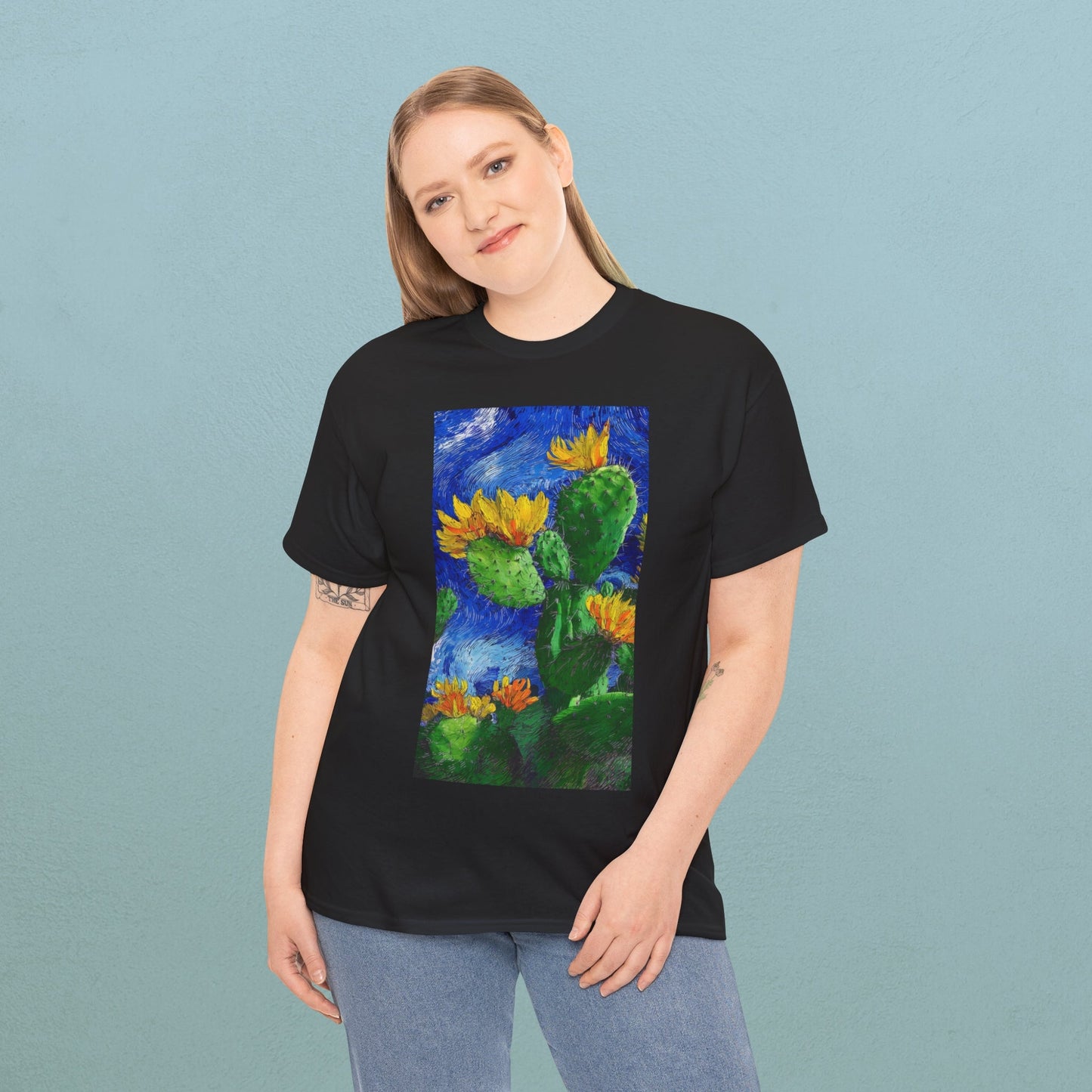 Van Gogh Cactus 4 - Unisex T-Shirt