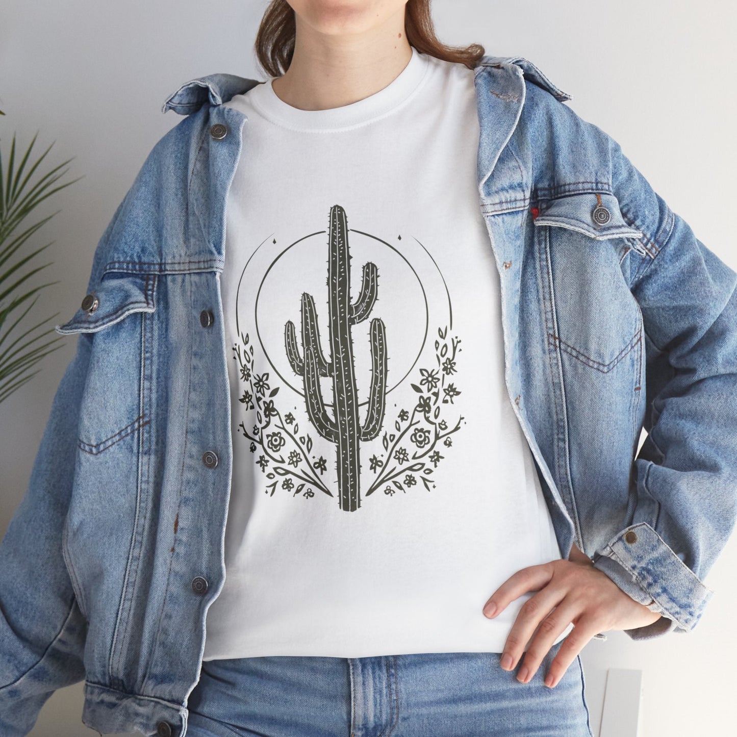Vintage Cactus 1 - Unisex Cactus T-Shirt