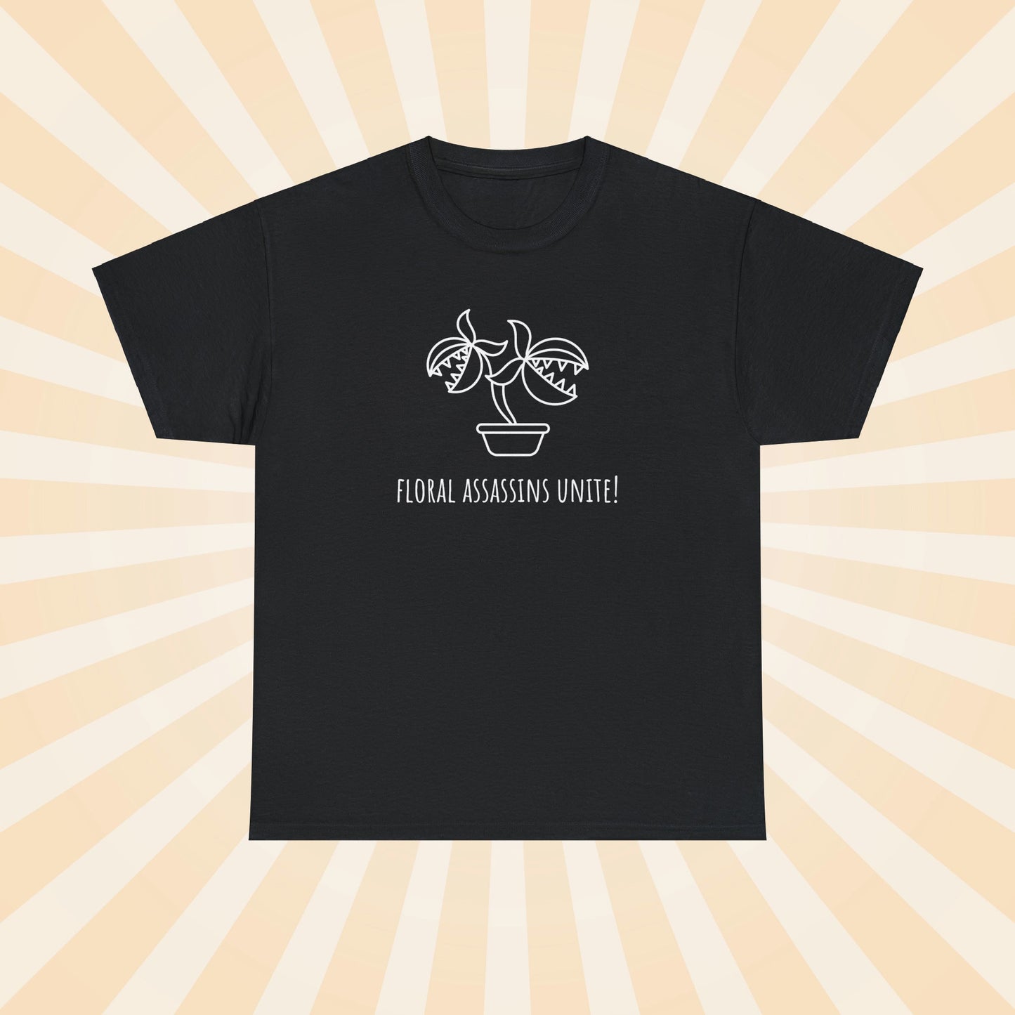 Floral assassins unite - Unisex Carnivorous Plant T-Shirt