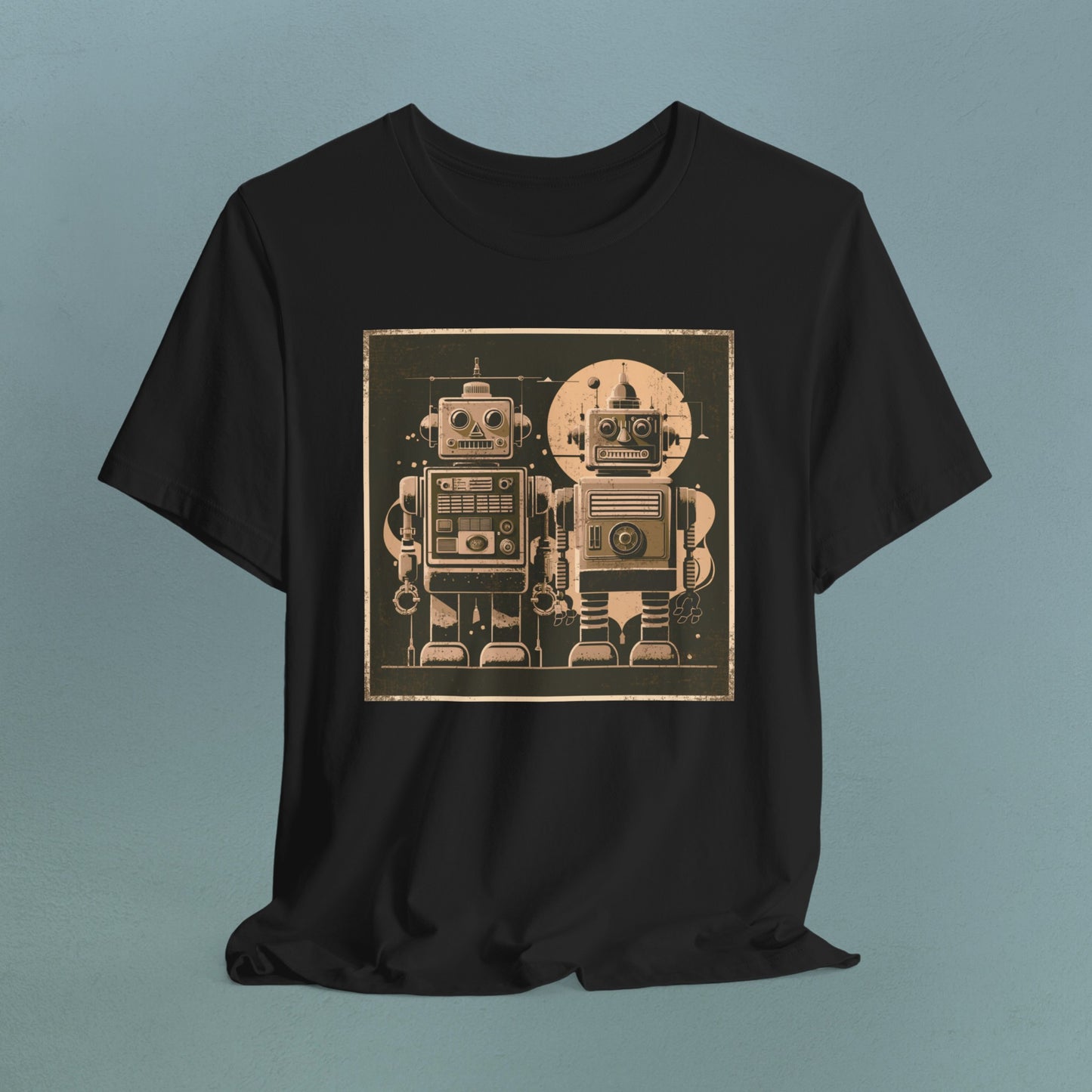 Square Robots - Unisex Jersey T-Shirt