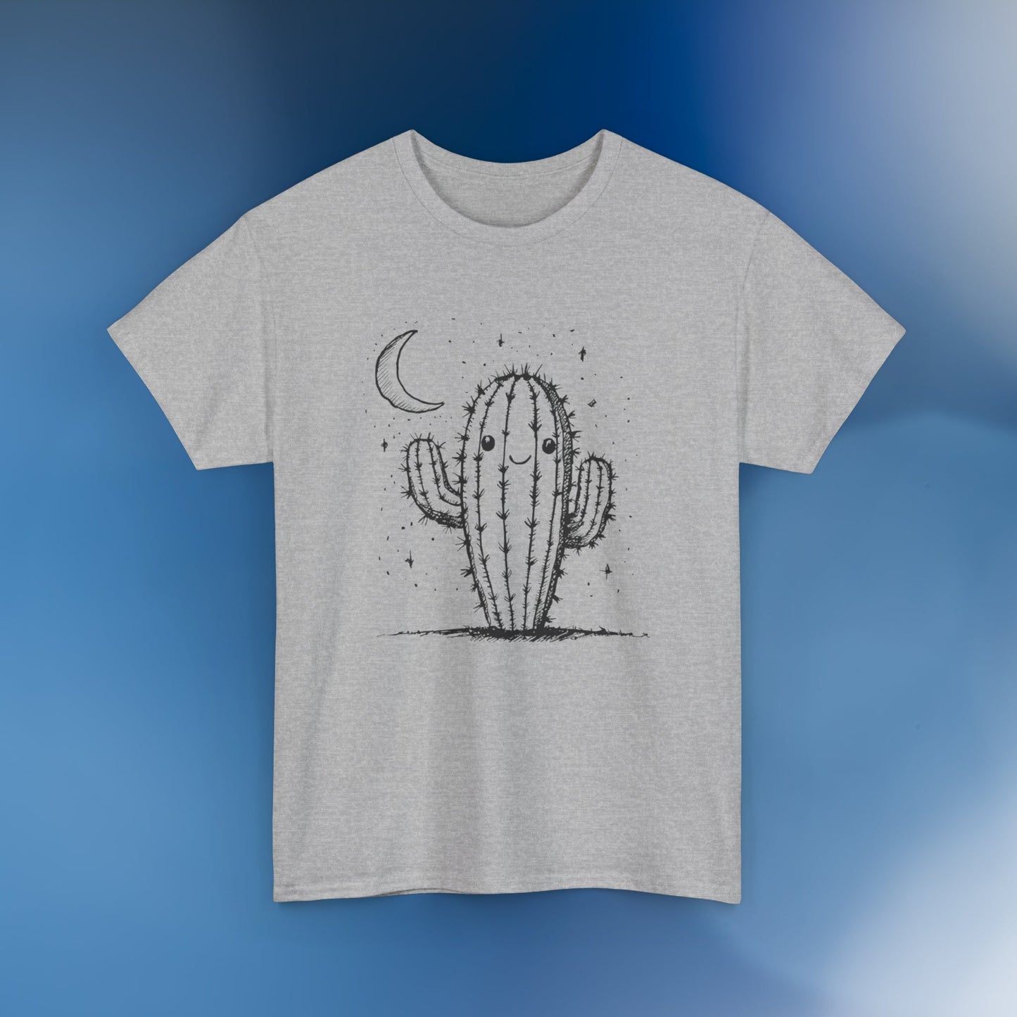 Cute Cartoon Cactus 3 - Unisex Cactus T-Shirt