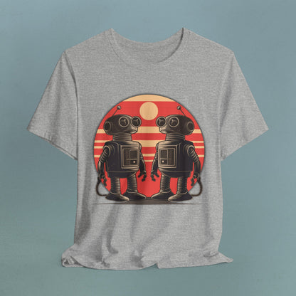 Sunset Robots - Unisex Jersey T-Shirt