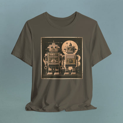 Square Robots - Unisex Jersey T-Shirt