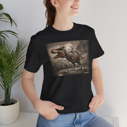 Mecha T-Rex - Unisex Jersey T-Shirt