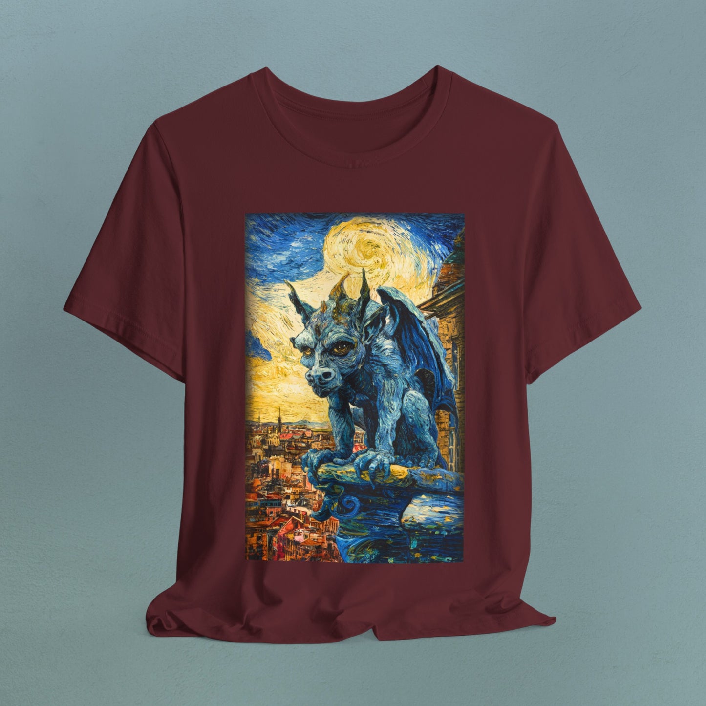 Van Gogh Gargoyle 2 - Unisex Jersey T-Shirt