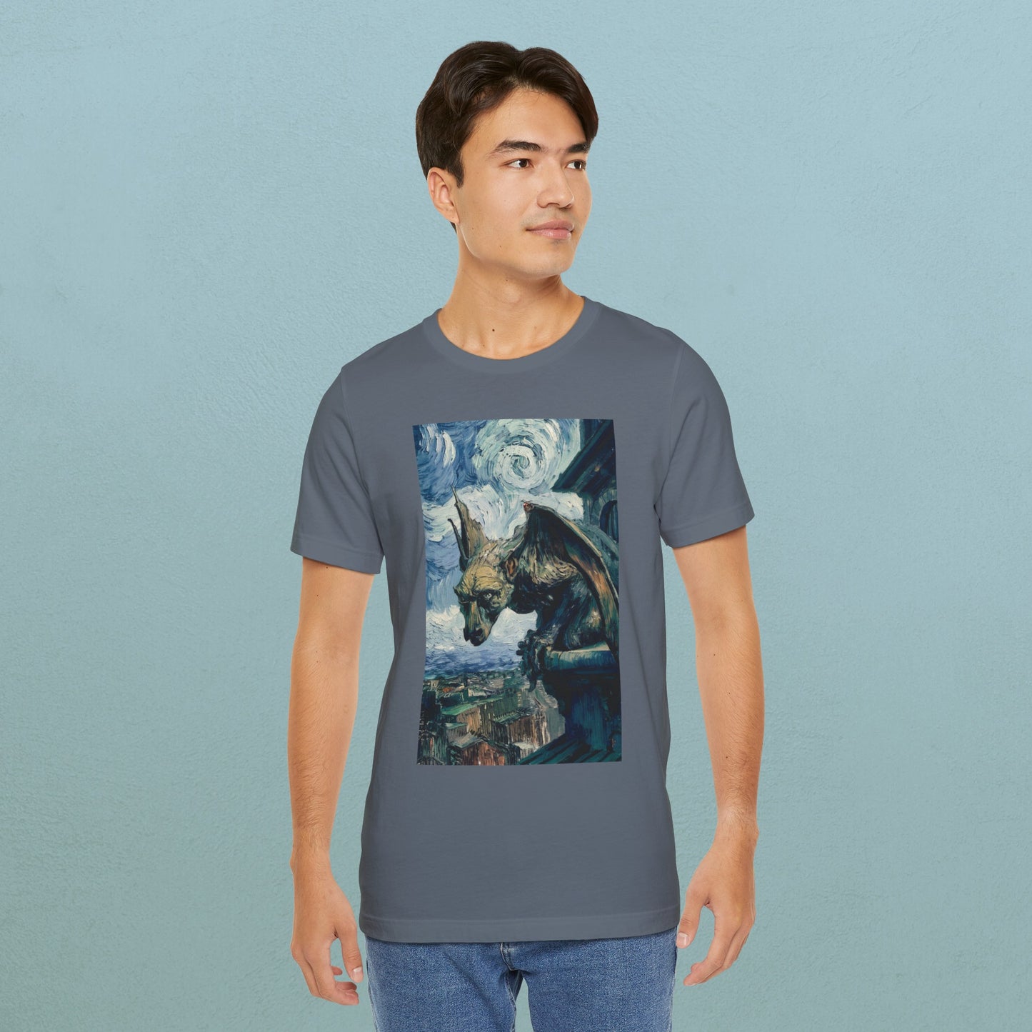 Van Gogh Gargoyle 1 - Unisex Jersey T-Shirt