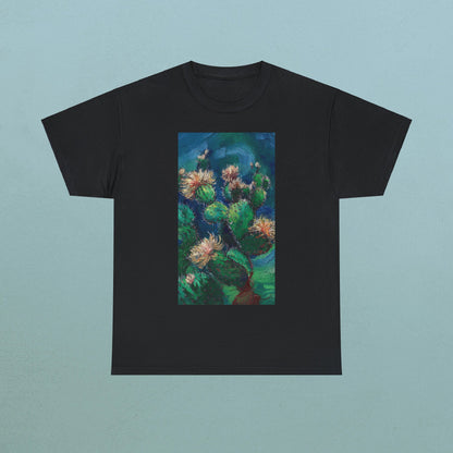 Van Gogh Cactus 2 - Unisex Cactus T-Shirt