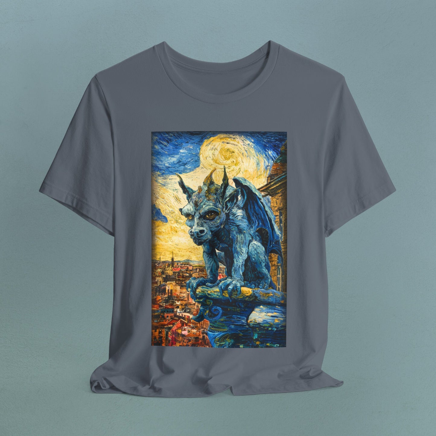 Van Gogh Gargoyle 2 - Unisex Jersey T-Shirt