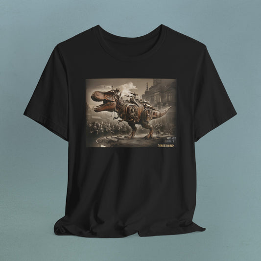 Mecha T-Rex - Unisex Jersey T-Shirt