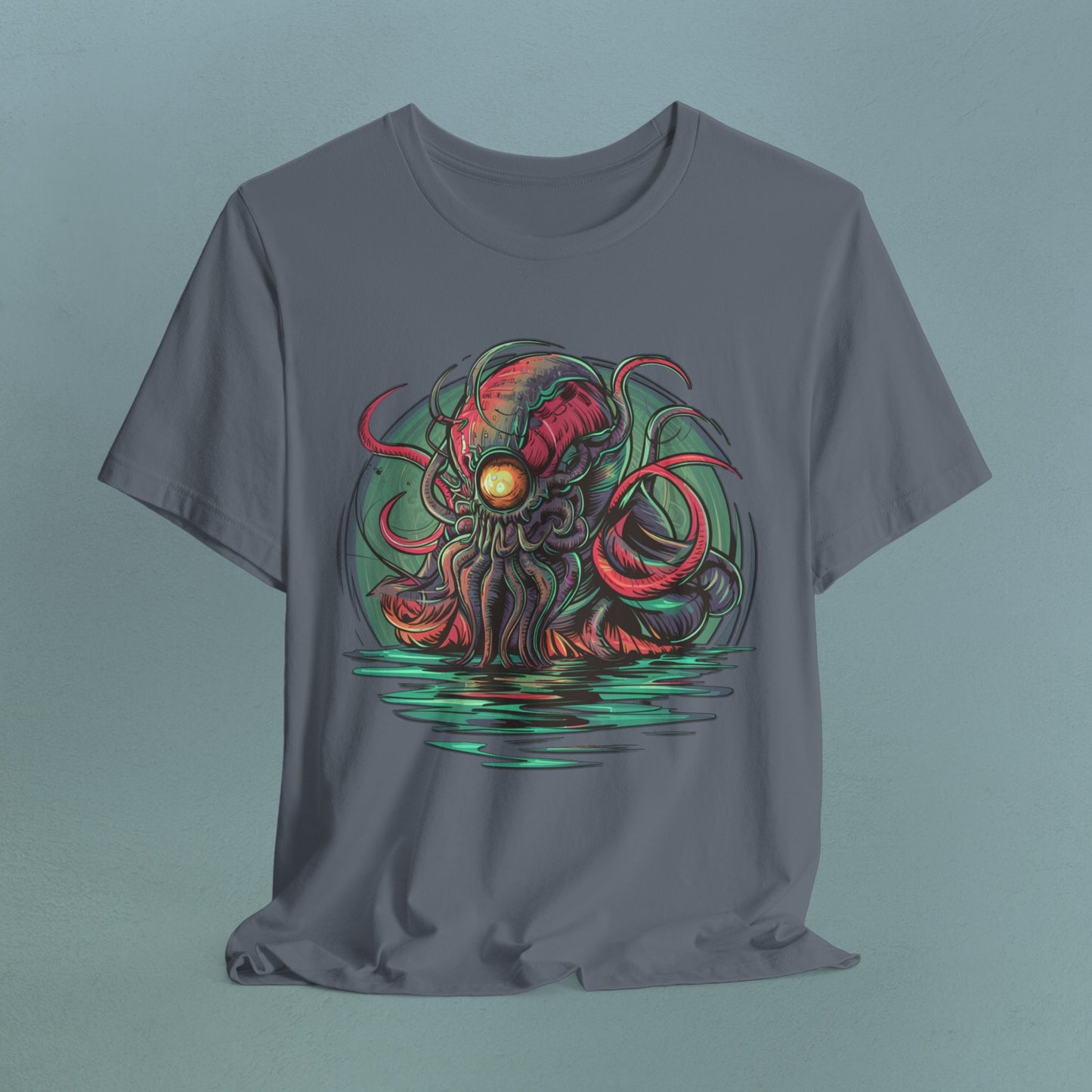 Cartoon Kraken Octopus sea monster - Unisex Jersey T-Shirt