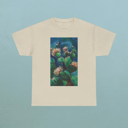 Van Gogh Cactus 2 - Unisex Cactus T-Shirt