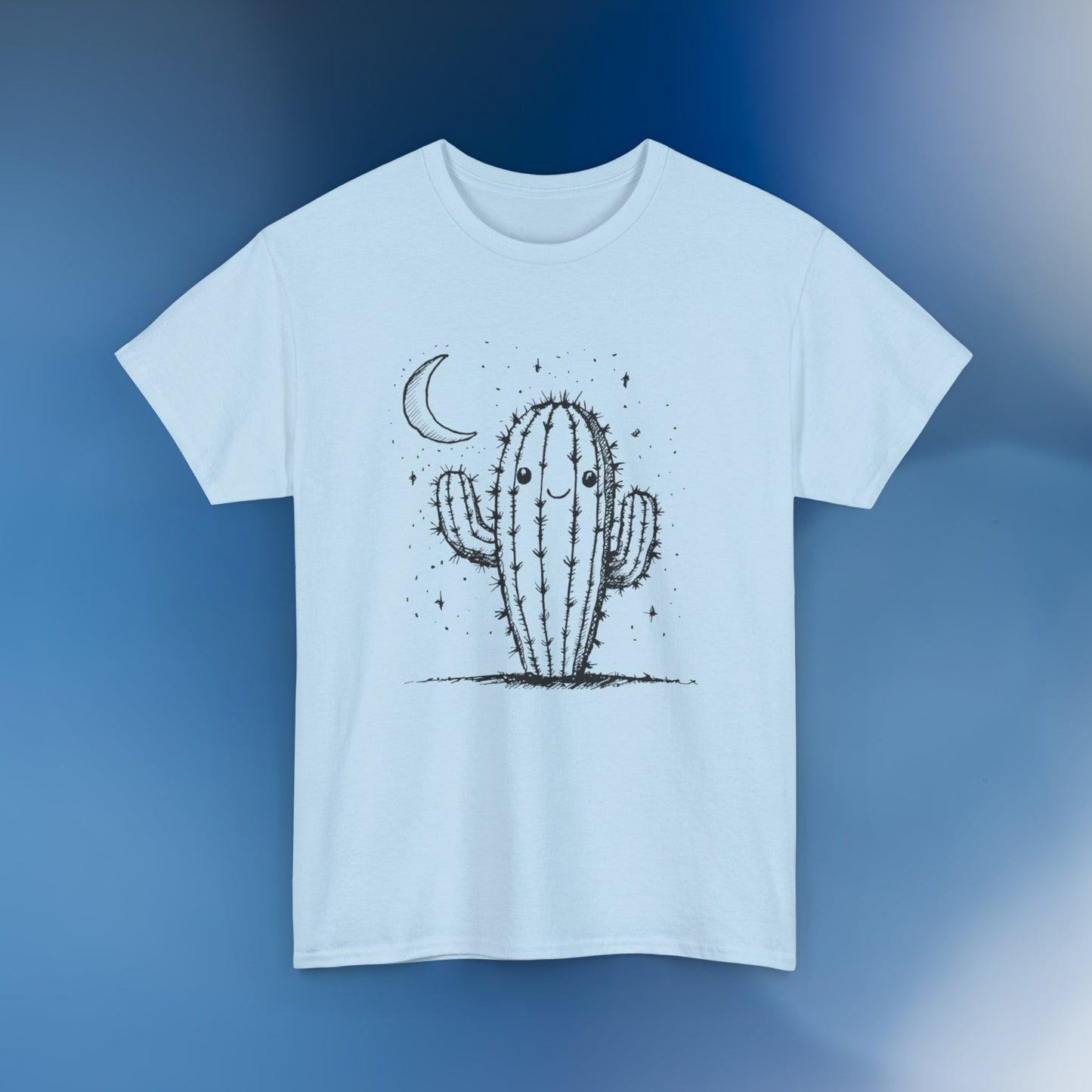 Cute Cartoon Cactus 3 - Unisex Cactus T-Shirt