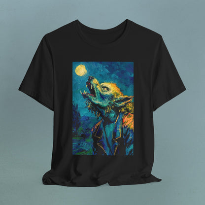 Van Gogh Werewolf - Unisex Jersey T-Shirt