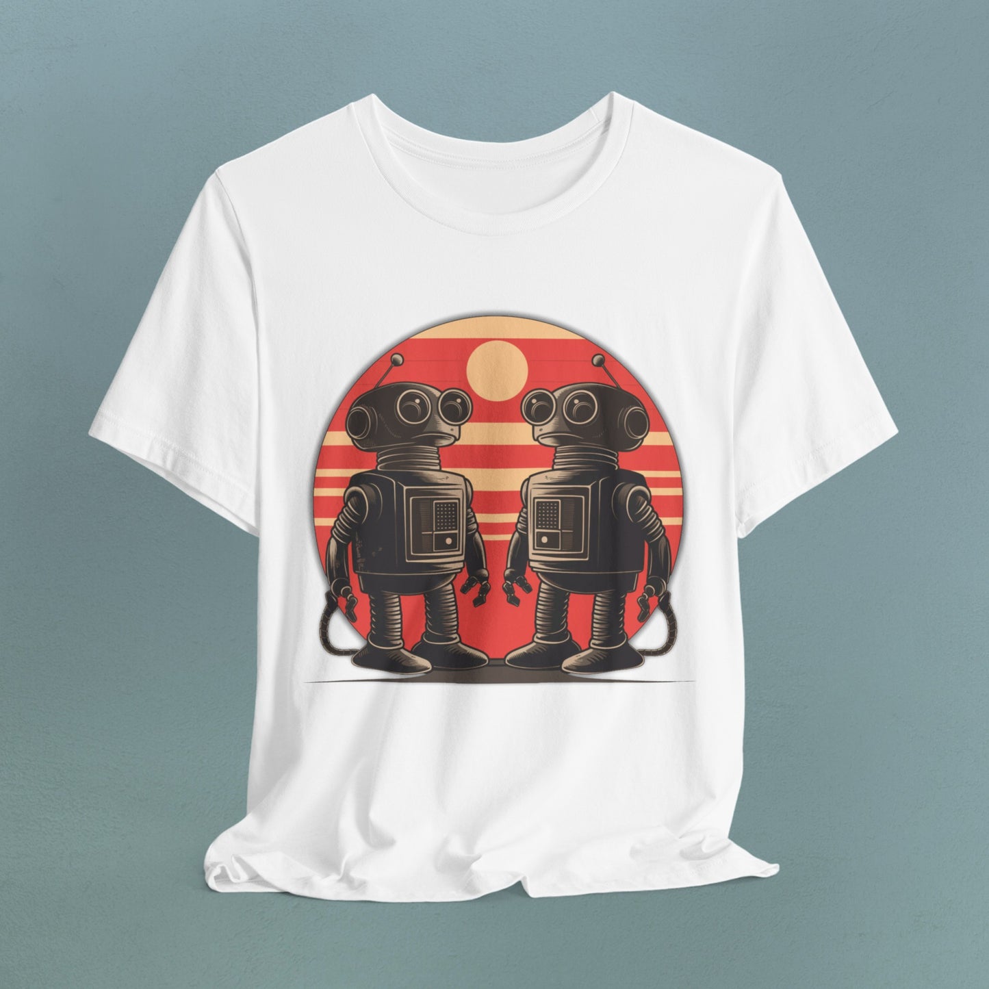 Sunset Robots - Unisex Jersey T-Shirt