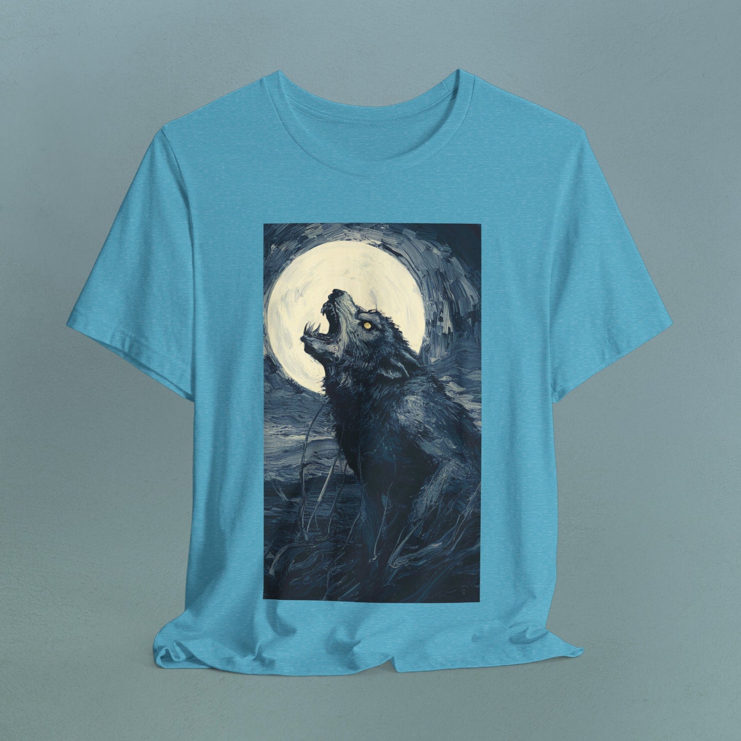 Werewolf howling - Unisex Jersey T-Shirt