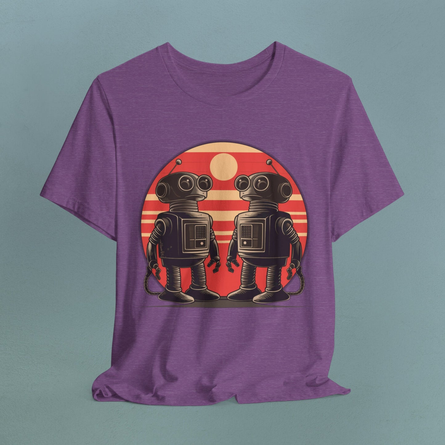 Sunset Robots - Unisex Jersey T-Shirt