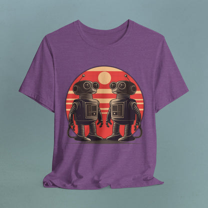 Sunset Robots - Unisex Jersey T-Shirt