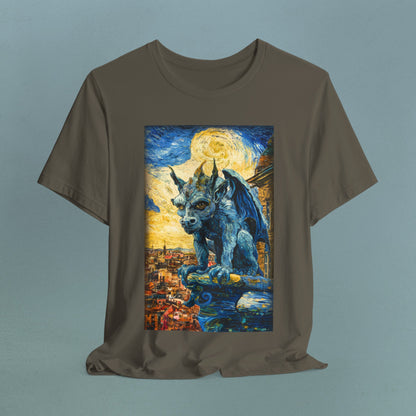 Van Gogh Gargoyle 2 - Unisex Jersey T-Shirt